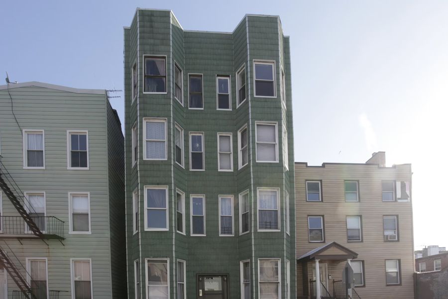 Front of Calyer St, Greenpoint, Brooklyn