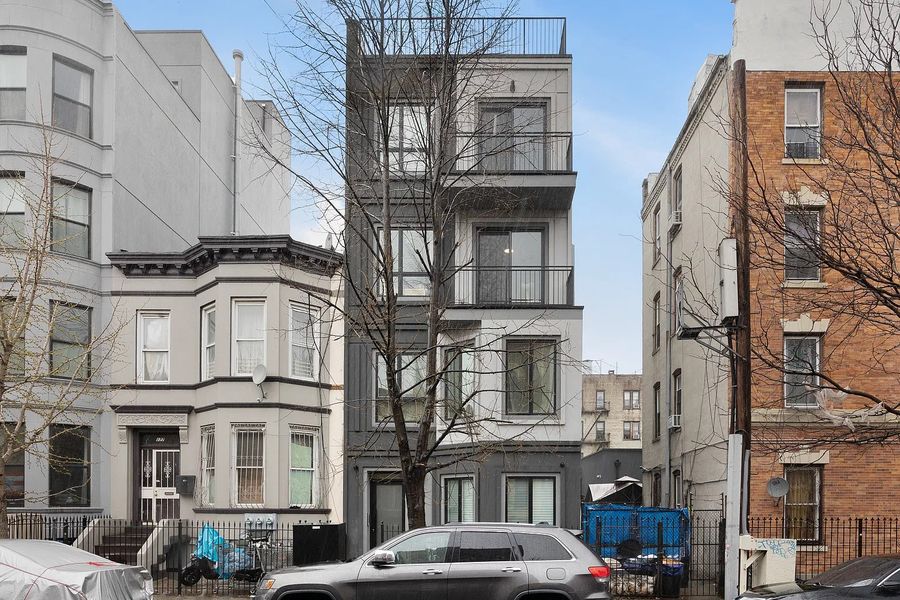 Front of Martense St, Flatbush, Brooklyn