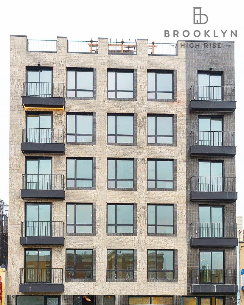 Front of Rogers Ave, Flatbush, Brooklyn