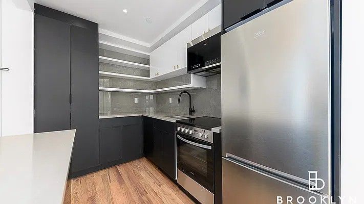Finished kitchen at Rogers Ave, Flatbush, Brooklyn — photo 10