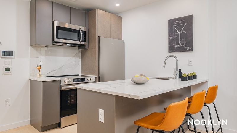 Finished kitchen at St Johns Pl, Crown Heights, Brooklyn — photo 5